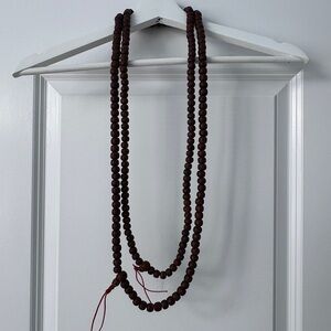 Wooden Mala Beads.